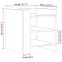 Nachttisch aus schwarzem Ingenieurholz 45x50x50 cm von , Nachttische - Ref: Foro24-848291, Preis: 45,90 €, Rabatt: %