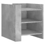 Mesita de noche madera de ingeniería gris hormigón 45x50x50 cm de , Mesitas de noche - Ref: Foro24-848293, Precio: 44,27 €, D...