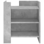 Mesita de noche madera de ingeniería gris hormigón 45x50x50 cm de , Mesitas de noche - Ref: Foro24-848293, Precio: 44,27 €, D...