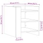 Mesita de noche madera de ingeniería gris hormigón 45x50x50 cm by , Nightstands - Ref: Foro24-848293, Price: 44,82 €, Discoun...