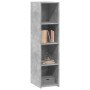 Aparador alto madera de ingeniería gris hormigón 30x41x124 cm de , Aparadores - Ref: Foro24-846379, Precio: 59,33 €