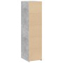 Aparador alto madera de ingeniería gris hormigón 30x41x124 cm by , Sideboards - Ref: Foro24-846379, Price: 57,63 €, Discount: %
