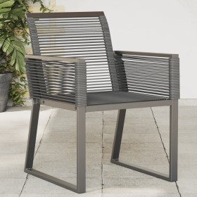 Gartenstühle, 2 Stück, aus schwarzem synthetischem Rattan. von , Gartenstühle - Ref: Foro24-4008113, Preis: 193,91 €, Rabatt: %