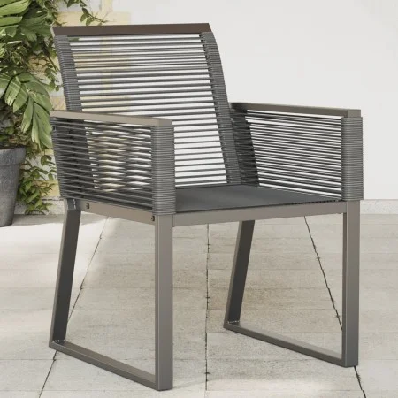 Gartenstühle, 2 Stück, aus schwarzem synthetischem Rattan. von , Gartenstühle - Ref: Foro24-4008113, Preis: 191,00 €, Rabatt: %
