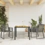 Gartenstühle, 2 Stück, aus schwarzem synthetischem Rattan. von , Gartenstühle - Ref: Foro24-4008113, Preis: 191,00 €, Rabatt: %