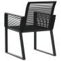 Sillas de jardín 2 unidades ratán sintético negro by , Garden chairs - Ref: Foro24-4008113, Price: 193,91 €, Discount: %