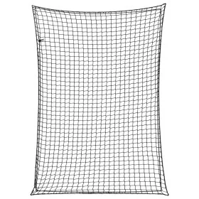 Red de remolque con cuerda elástica PP negro 3,5x2,5 m by , Cargo nets for motor vehicles - Ref: Foro24-4012283, Price: 31,84...