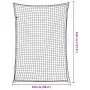 Red de remolque con cuerda elástica PP negro 3,5x2,5 m by , Cargo nets for motor vehicles - Ref: Foro24-4012283, Price: 31,84...