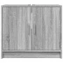 Armario de lavabo madera de ingeniería gris Sonoma 63x29x55 cm by , Bathroom furniture - Ref: Foro24-848099, Price: 51,41 €, ...