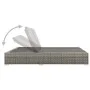 Gray Synthetic Rattan Double Lounger by vidaXL, Outdoor beds - Ref: Foro24-312155, Price: 356,84 €, Discount: %