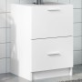 Armario de lavabo madera de ingeniería blanco 40x37x59 cm de , Muebles de baño - Ref: Foro24-848101, Precio: 74,43 €, Descuen...