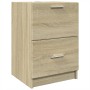 Waschbeckenunterschrank aus Sonoma-Eichen-Ingenieurholz 40x37x59 cm. von , Badezimmermöbel - Ref: Foro24-848103, Preis: 61,49...