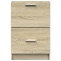 Waschbeckenunterschrank aus Sonoma-Eichen-Ingenieurholz 40x37x59 cm. von , Badezimmermöbel - Ref: Foro24-848103, Preis: 61,49...