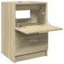 Armario de lavabo madera de ingeniería roble Sonoma 40x37x59 cm by , Bathroom furniture - Ref: Foro24-848103, Price: 60,40 €,...