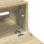 Waschbeckenunterschrank aus Sonoma-Eichen-Ingenieurholz 40x37x59 cm. von , Badezimmermöbel - Ref: Foro24-848103, Preis: 61,49...