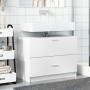 Waschbeckenunterschrank aus weißem Ingenieurholz 78x37x59 cm. von , Badezimmermöbel - Ref: Foro24-848115, Preis: 85,66 €, Rab...