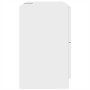 Armario de lavabo madera de ingeniería blanco 78x37x59 cm by , Bathroom furniture - Ref: Foro24-848115, Price: 85,66 €, Disco...
