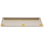 Alfombrillas para escaleras 15 unidades 65x21x4 cm Gris topo