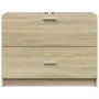 Waschbeckenunterschrank aus Sonoma-Eichen-Ingenieurholz 78x37x59 cm. von , Badezimmermöbel - Ref: Foro24-848117, Preis: 84,97...