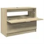 Waschbeckenunterschrank aus Sonoma-Eichen-Ingenieurholz 78x37x59 cm. von , Badezimmermöbel - Ref: Foro24-848117, Preis: 84,97...