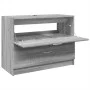 Waschbeckenunterschrank aus Sonoma-Grau mit den Maßen 78x37x59 cm. von , Badezimmermöbel - Ref: Foro24-848120, Preis: 90,13 €...