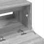 Waschbeckenunterschrank aus Sonoma-Grau mit den Maßen 78x37x59 cm. von , Badezimmermöbel - Ref: Foro24-848120, Preis: 90,13 €...