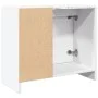 Waschbeckenunterschrank aus weißem Ingenieurholz 63x29x55 cm. von , Badezimmermöbel - Ref: Foro24-848129, Preis: 55,02 €, Rab...