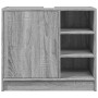 Waschbeckenunterschrank aus Sonoma-Grau 63x29x55 cm aus Holzwerkstoff von , Badezimmermöbel - Ref: Foro24-848134, Preis: 61,0...