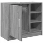 Armario de lavabo madera de ingeniería gris Sonoma 63x29x55 cm by , Bathroom furniture - Ref: Foro24-848134, Price: 59,87 €, ...