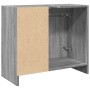 Waschbeckenunterschrank aus Sonoma-Grau 63x29x55 cm aus Holzwerkstoff von , Badezimmermöbel - Ref: Foro24-848134, Preis: 61,0...