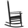 Mecedoras con asiento curvo 2 uds madera álamo maciza negro by , Rocking chairs - Ref: Foro24-3281586, Price: 198,78 €, Disco...