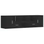 Mueble de esquina madera de ingeniería negro 160x40x45 cm by , Closets and storage - Ref: Foro24-3307820, Price: 115,48 €, Di...