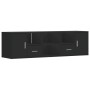 Mueble de esquina madera de ingeniería negro 160x40x45 cm by , Closets and storage - Ref: Foro24-3307820, Price: 117,06 €, Di...