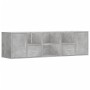 Eckschrank aus grauem Beton-Holzwerkstoff 160x40x45 cm von , Schränke und Lagerung - Ref: Foro24-3307822, Preis: 113,93 €, Ra...