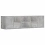 Mueble de esquina madera ingeniería gris hormigón 160x40x45 cm by , Closets and storage - Ref: Foro24-3307822, Price: 112,25 ...
