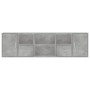 Eckschrank aus grauem Beton-Holzwerkstoff 160x40x45 cm von , Schränke und Lagerung - Ref: Foro24-3307822, Preis: 113,93 €, Ra...