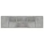 Mueble de esquina madera ingeniería gris hormigón 160x40x45 cm by , Closets and storage - Ref: Foro24-3307822, Price: 112,25 ...