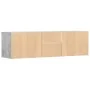 Mueble de esquina madera ingeniería gris hormigón 160x40x45 cm by , Closets and storage - Ref: Foro24-3307822, Price: 112,25 ...