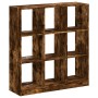 Estantería madera de ingeniería roble ahumado 102x32x108 cm by , Bookcases and shelves - Ref: Foro24-3307841, Price: 88,44 €,...