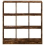 Estantería madera de ingeniería roble ahumado 102x32x108 cm by , Bookcases and shelves - Ref: Foro24-3307841, Price: 88,44 €,...