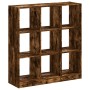 Estantería madera de ingeniería roble ahumado 102x32x108 cm by , Bookcases and shelves - Ref: Foro24-3307841, Price: 88,44 €,...