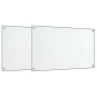 Salpicaderos cocina 2 uds vidrio templado transparente 70x40 cm von , Küchengeräte und Utensilien - Ref: Foro24-3315789, Prei...