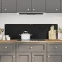 Salpicaderos de cocina 2 uds vidrio templado negro 70x50 cm by , Kitchen tools and utensils - Ref: Foro24-3315796, Price: 68,...