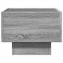 Mesa auxiliar con LED madera ingeniería gris Sonoma 40x40x30cm by , Coffee table - Ref: Foro24-847502, Price: 71,45 €, Discou...