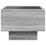 Mesa auxiliar con LED madera ingeniería gris Sonoma 40x40x30cm by , Coffee table - Ref: Foro24-847502, Price: 71,45 €, Discou...