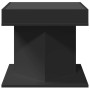 Mesa de centro con luz LED madera ingeniería negra 50x50x45 cm von , Couchtisch - Ref: Foro24-847561, Preis: 97,65 €, Rabatt: %