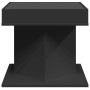 Mesa de centro con luz LED madera ingeniería negra 50x50x45 cm von , Couchtisch - Ref: Foro24-847561, Preis: 97,65 €, Rabatt: %
