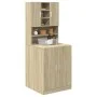 Armario de lavadora roble Sonoma 70,5x24x90 cm de , Accesorios para lavadoras y secadoras - Ref: Foro24-849648, Precio: 73,42...