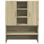 Armario de lavadora roble Sonoma 70,5x24x90 cm de , Accesorios para lavadoras y secadoras - Ref: Foro24-849648, Precio: 73,42...