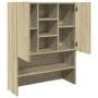 Armario de lavadora roble Sonoma 70,5x24x90 cm de , Accesorios para lavadoras y secadoras - Ref: Foro24-849648, Precio: 73,42...